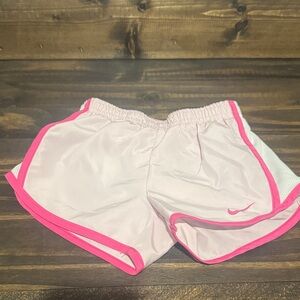 Nike Girl Toddlers Light Pink Athletic Shorts